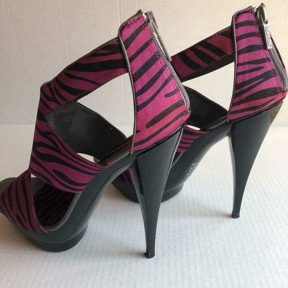 Michael Antonio zebra print heels - Picture 6 of 6